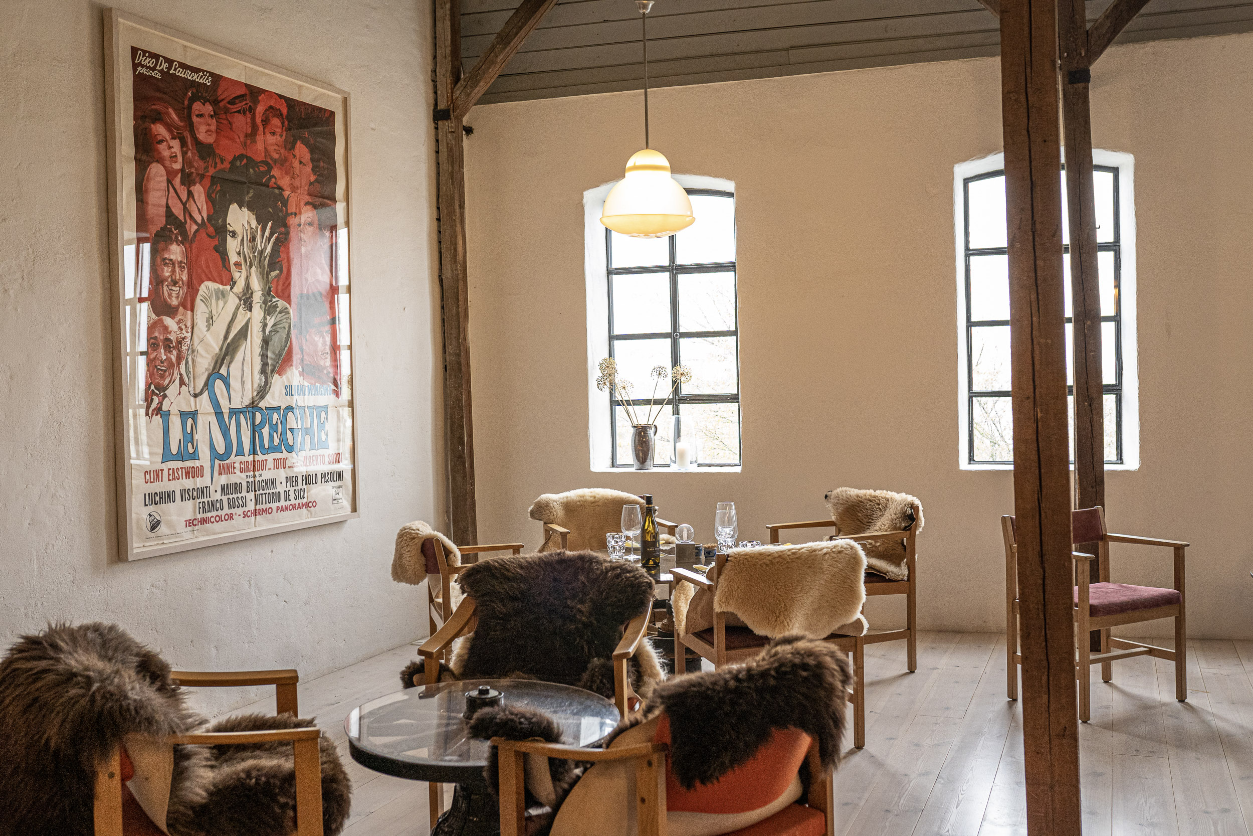 Deichbar mit Meerblick