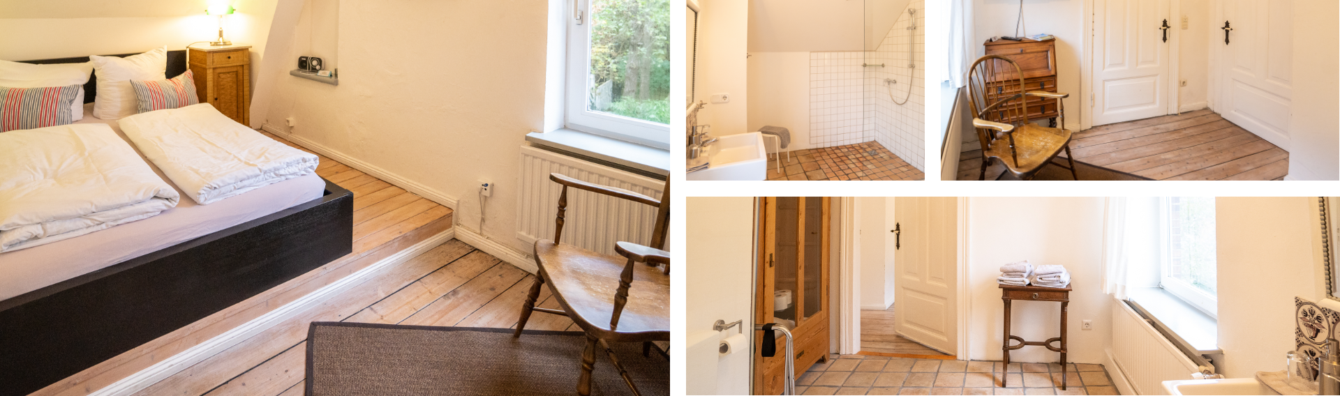 Doppelzimmer Gila im Nordfriesischen Lammkontor