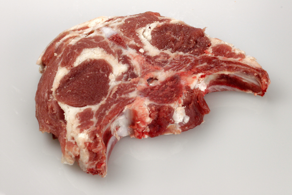 Lammnacken mit Knochen in Scheiben ca. 1 kg