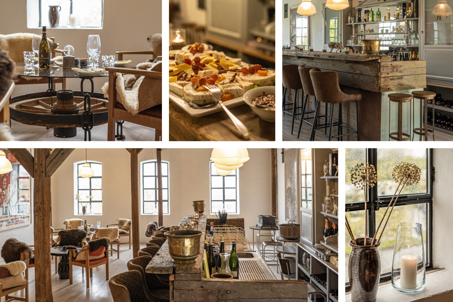 Deichbar mit Meerblick