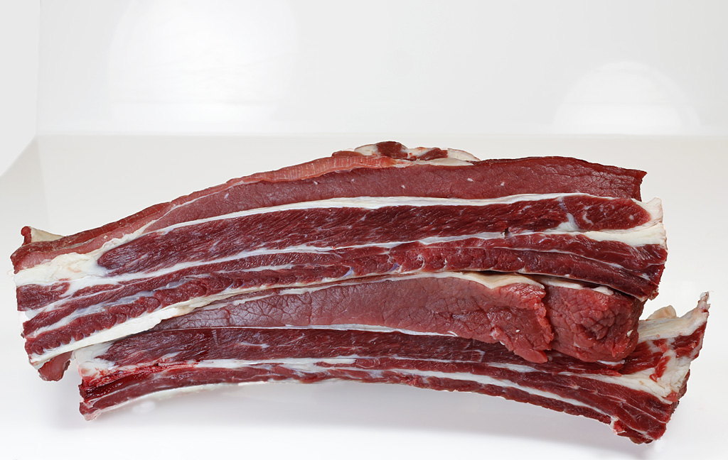 Querrippe vom Rind, im Stück, ca. 1 kg