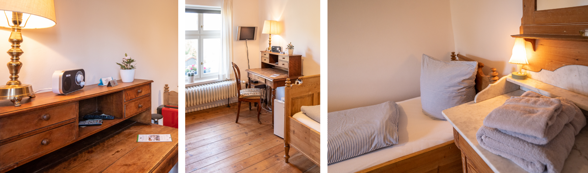 Einzelzimmer Franz im Nordfriesischen Lammkontor