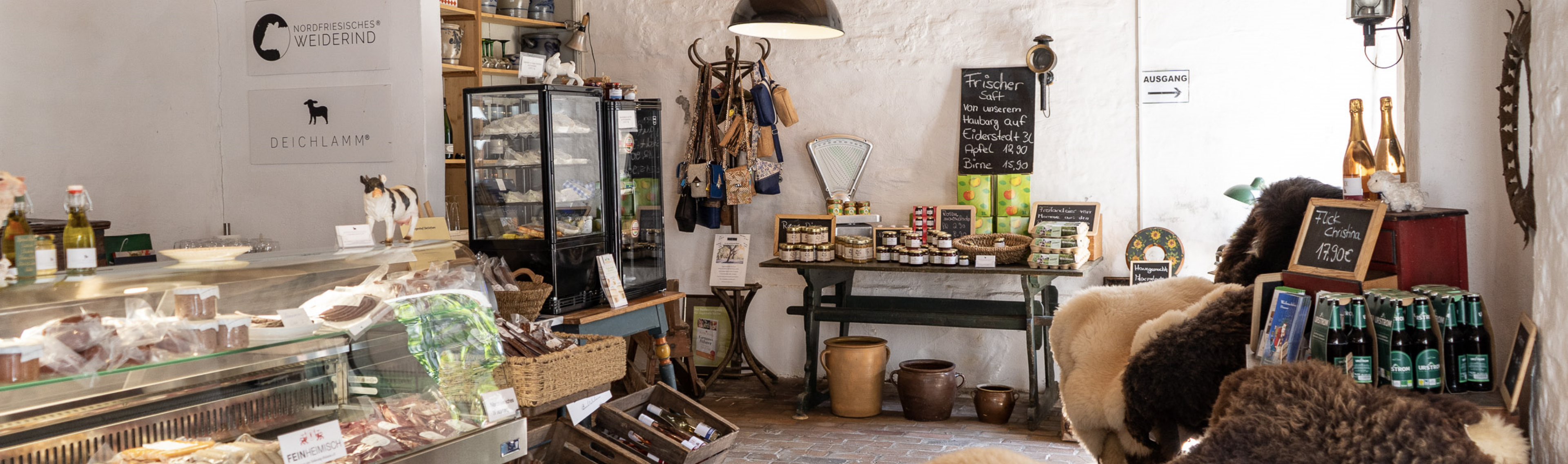 Hofladen im Nordfriesischen Lammkontor